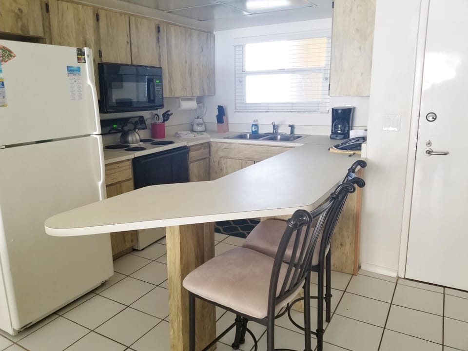 Kitchen from dining room