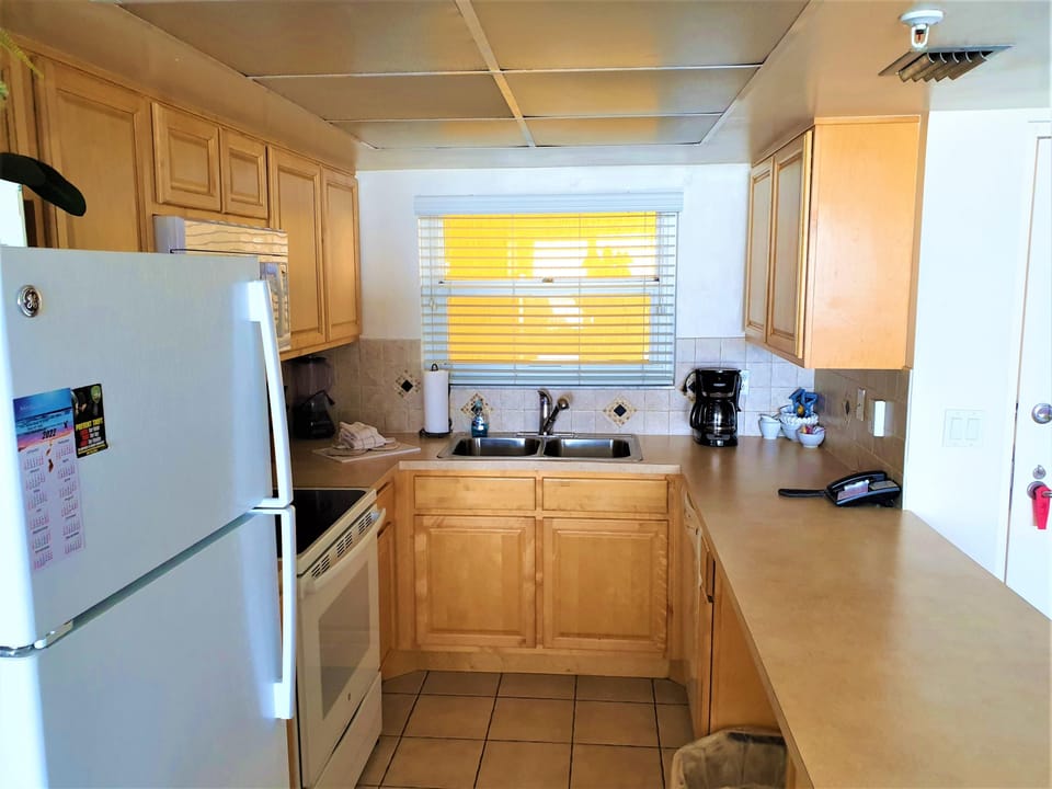 Kitchen view from dining area