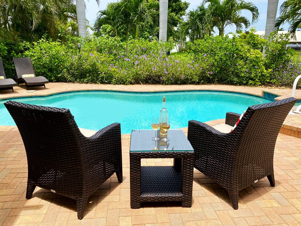 Picture yourself sitting here with your beverage of choice.