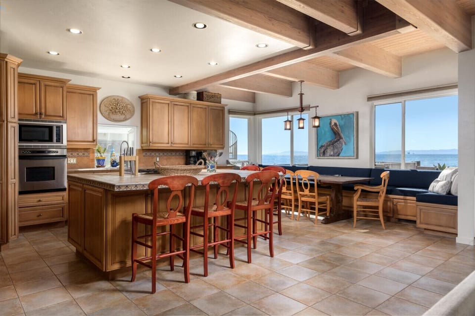 Chef`s Kitchen with All You Need for Making a Gourmet Meal