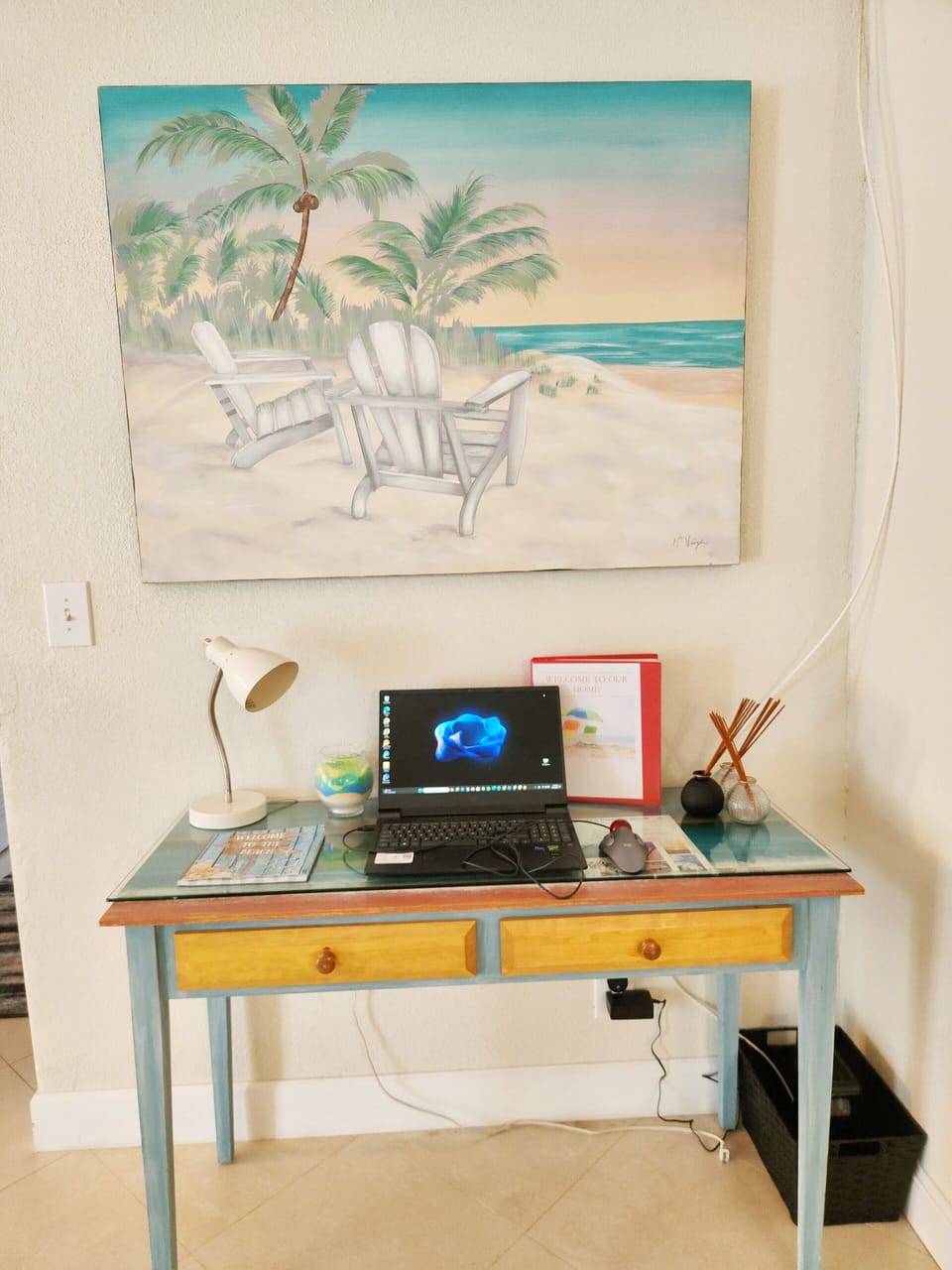 Office Area and Welcome Center!