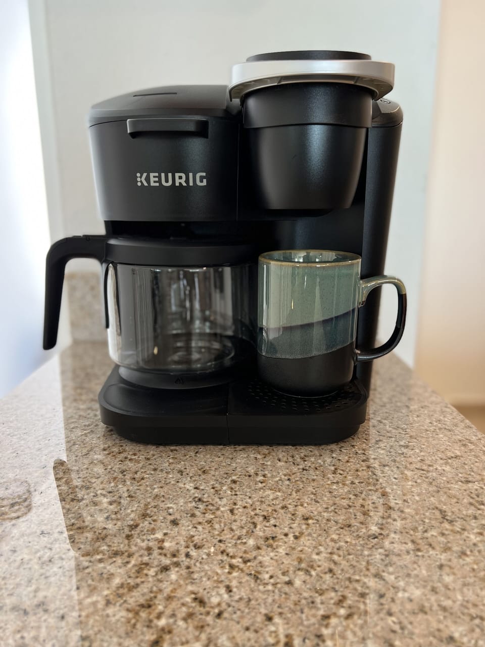 Bring your favorite Keurig or ground coffee. 