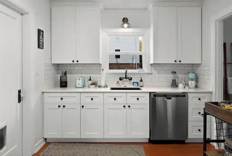 Fully stocked kitchen