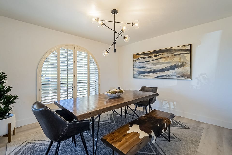 Beautiful formal dining room