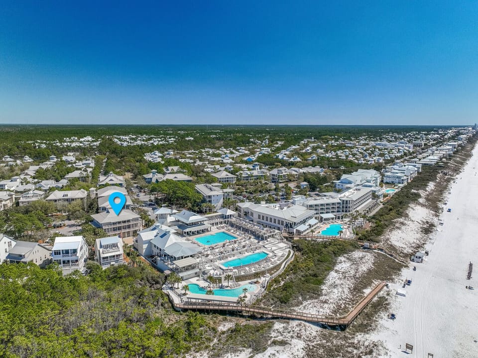 Enjoy the beach club , pool, and beach !