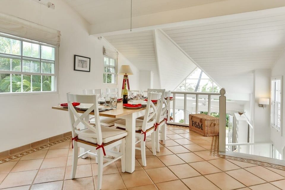 Formal dining space.