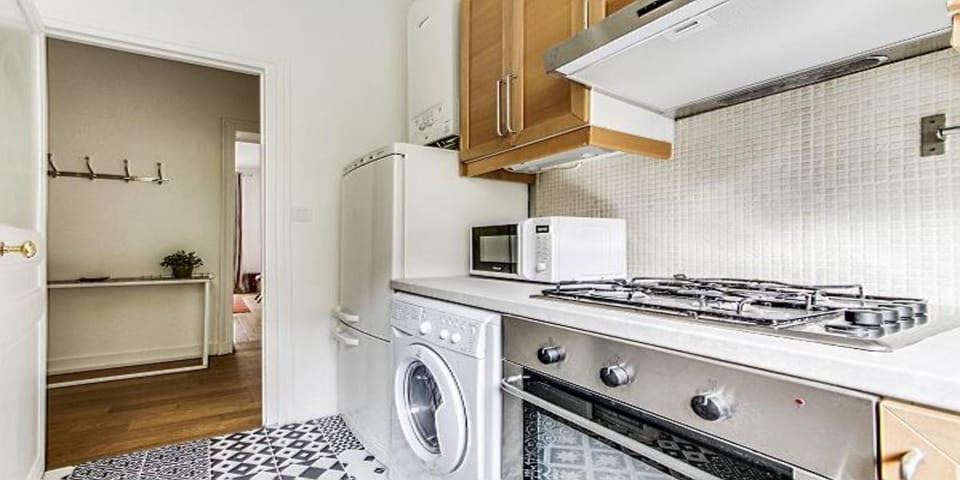 fully-equipped kitchen