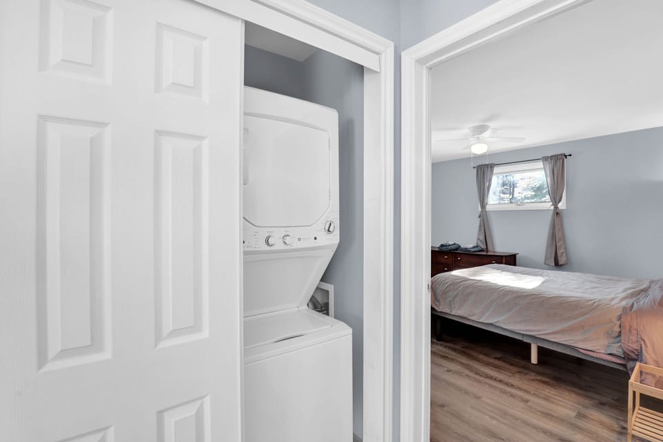 Laundry in cottage