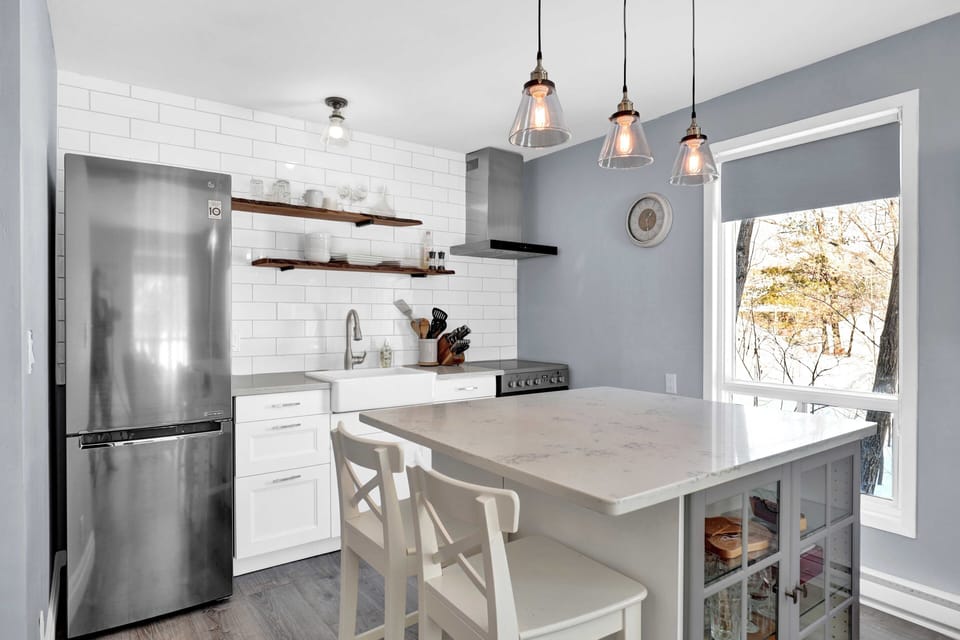 Newly renovated kitchen