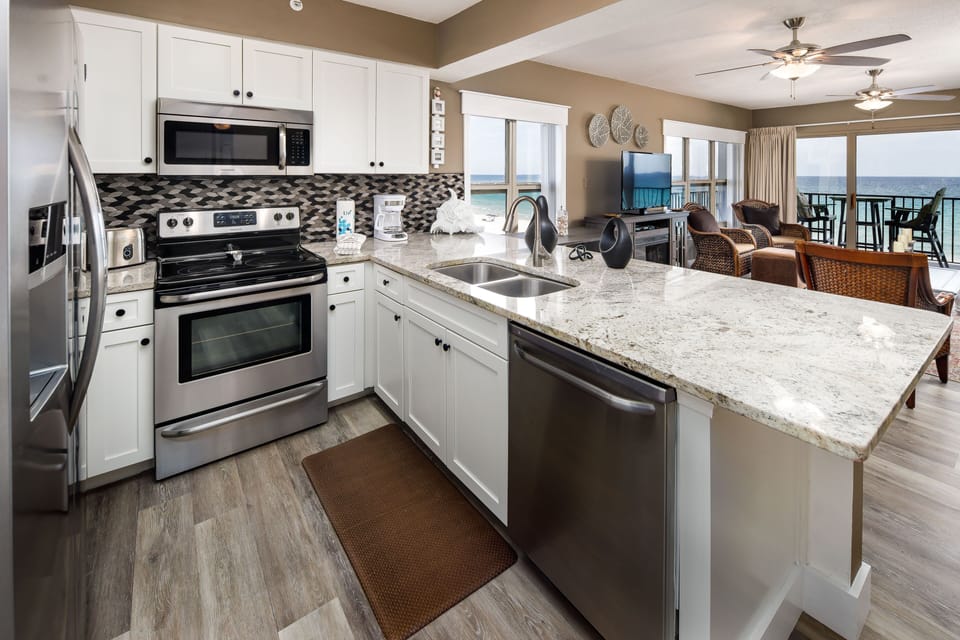 Kitchen - All stainless steal appliances.