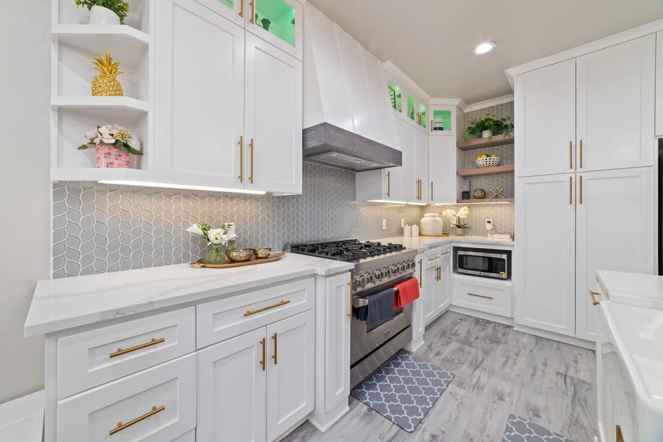 This kitchen is a chefs dream.