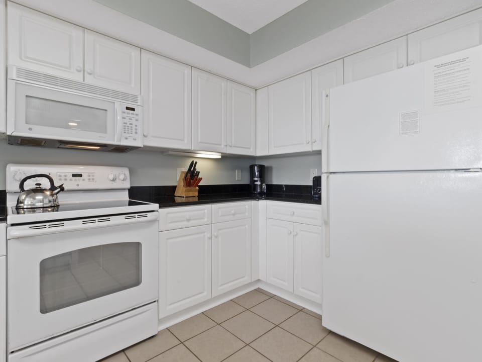 Kitchen Area appliance view