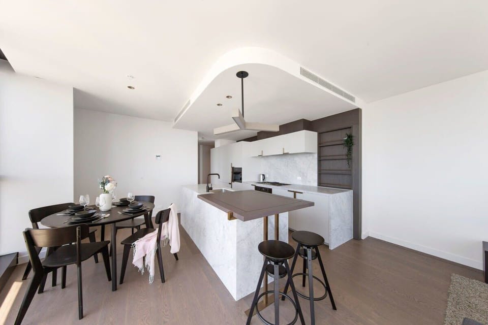 A kitchen & dining area.
