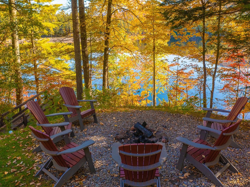 Relax and connect with family and friends around this welcoming firepit