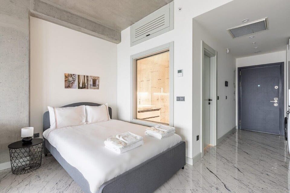 Living area with bedroom