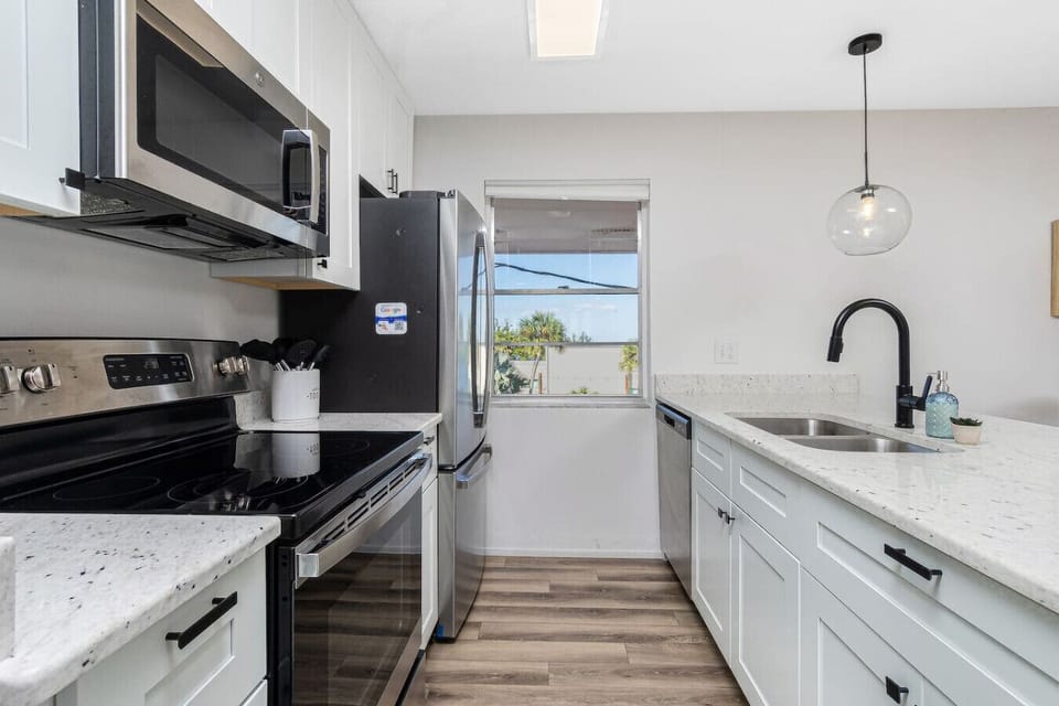 Kitchen with Stainless Appliances