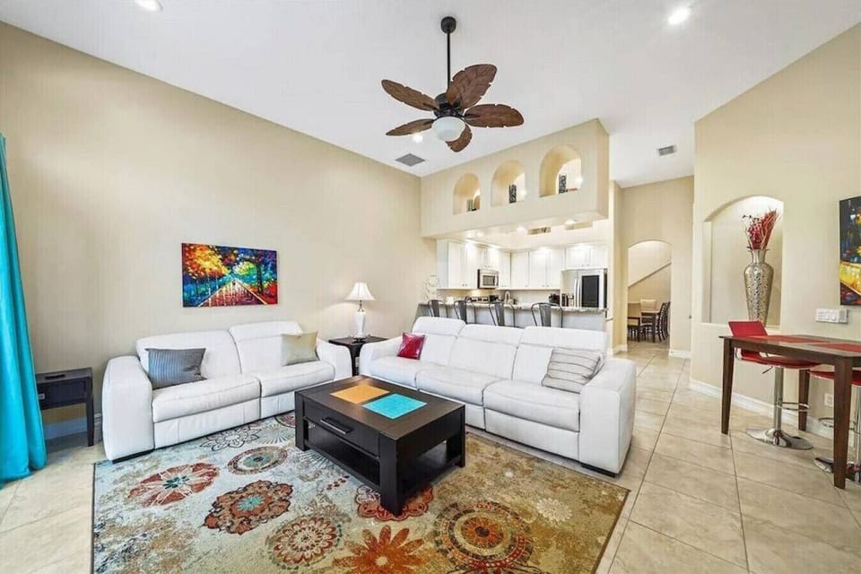 Living room 1 with open kitchen area