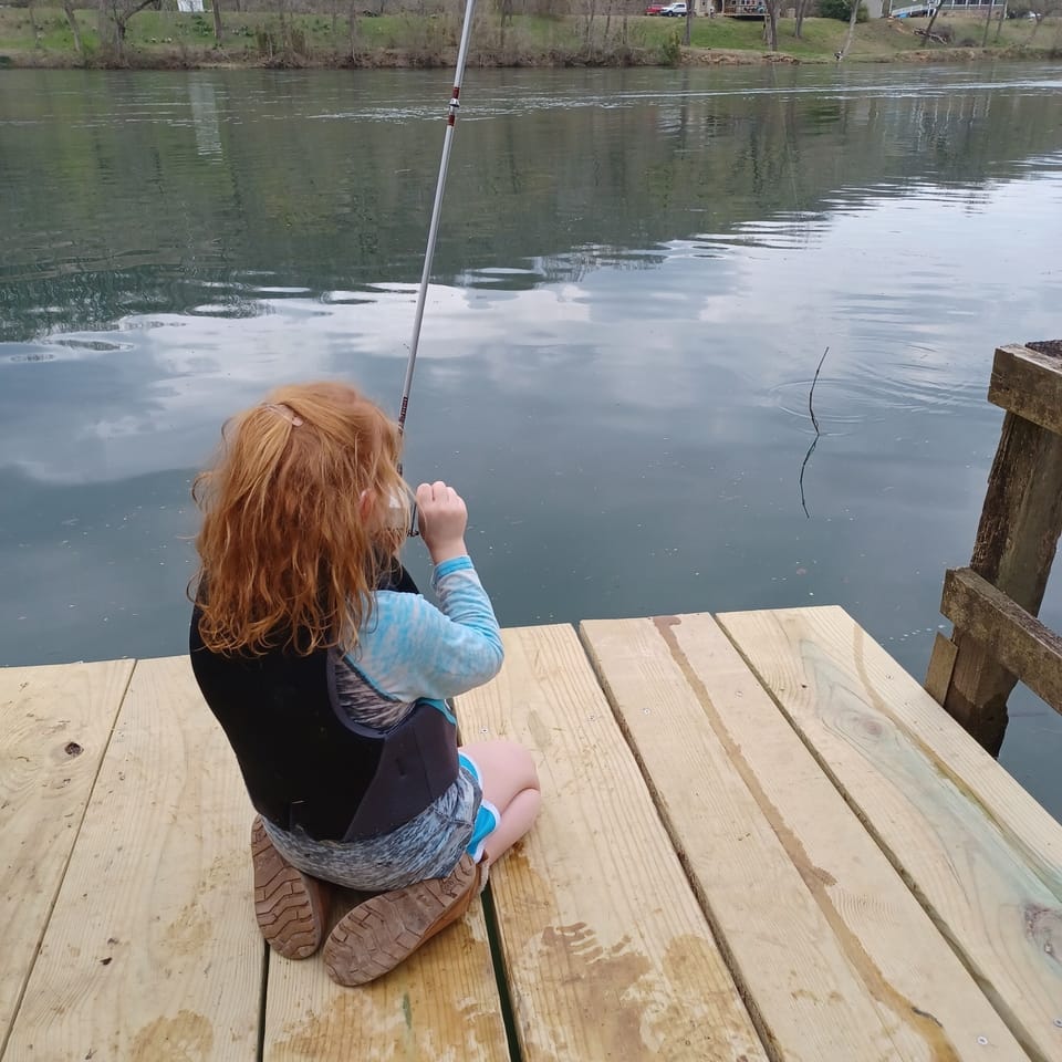 Fishing from the pier runnig 4 Generators!