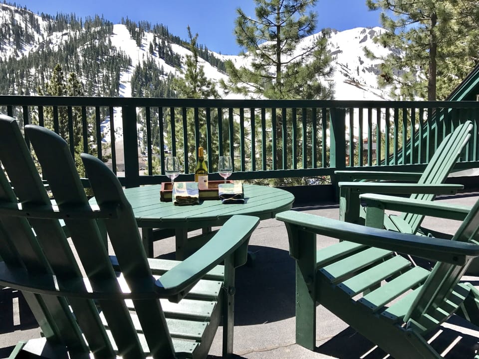 Views from the rooftop deck