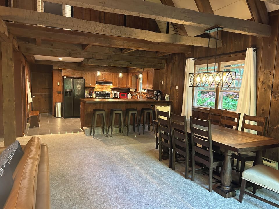 Dining Area is adjacent to living area. 16 dining seats.