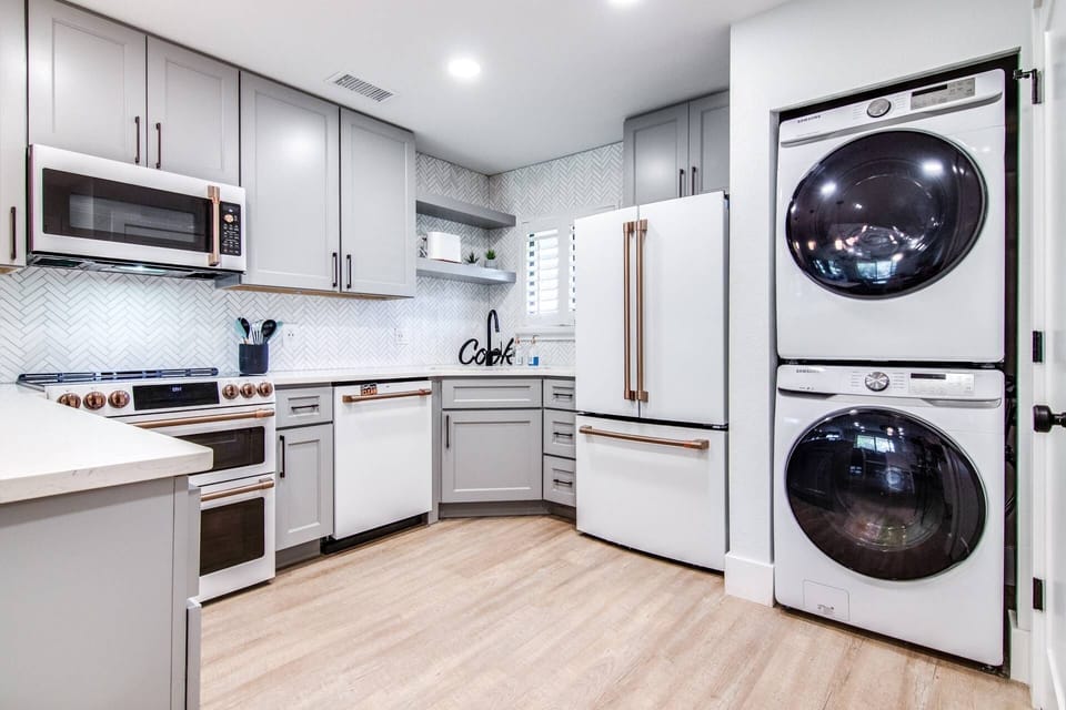 All the conveniences of home are yours to use - top of the line appliances!