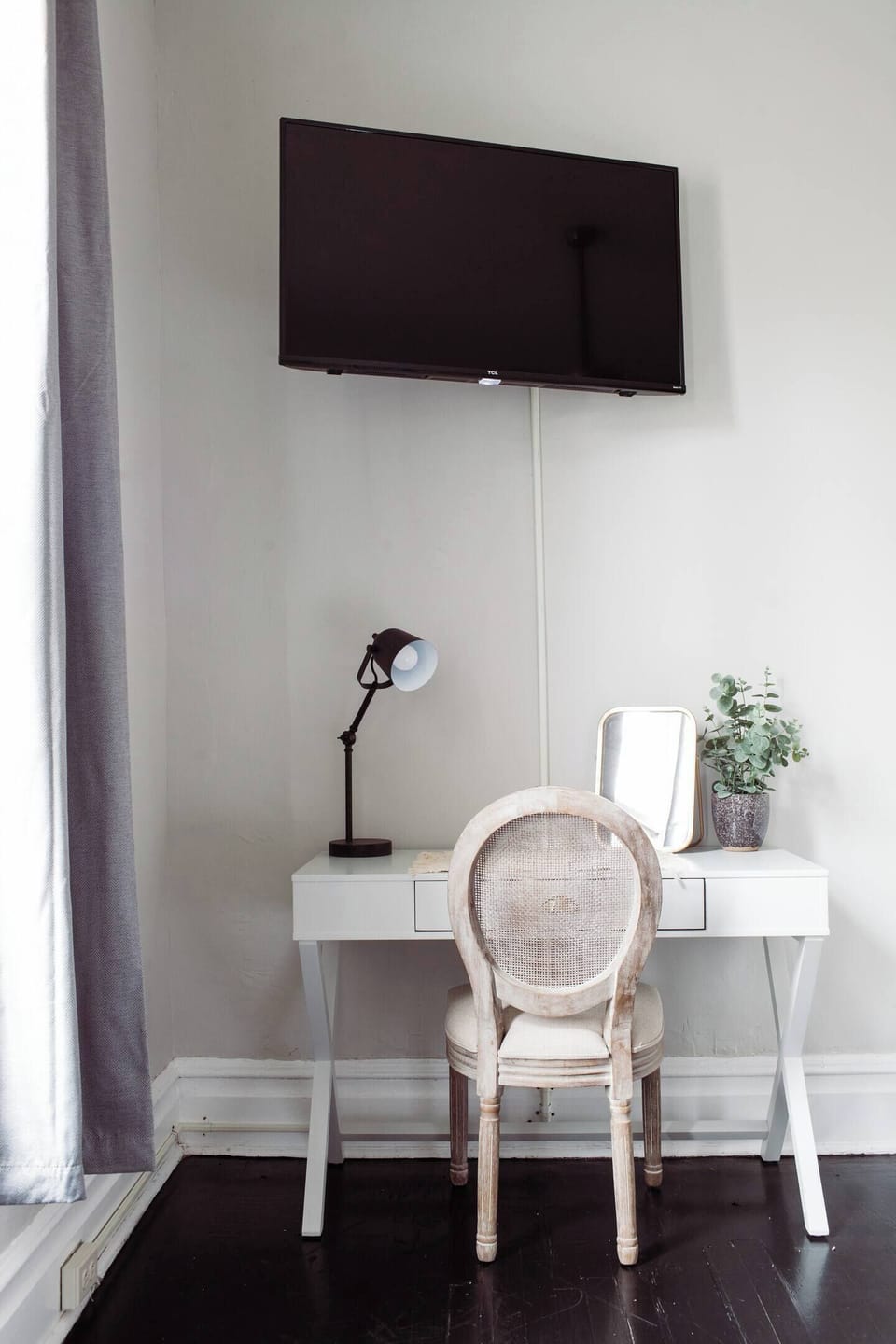 Get some extra work done here at this workspace