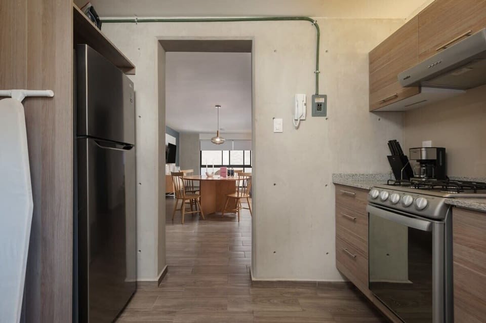 Fully equipped kitchen