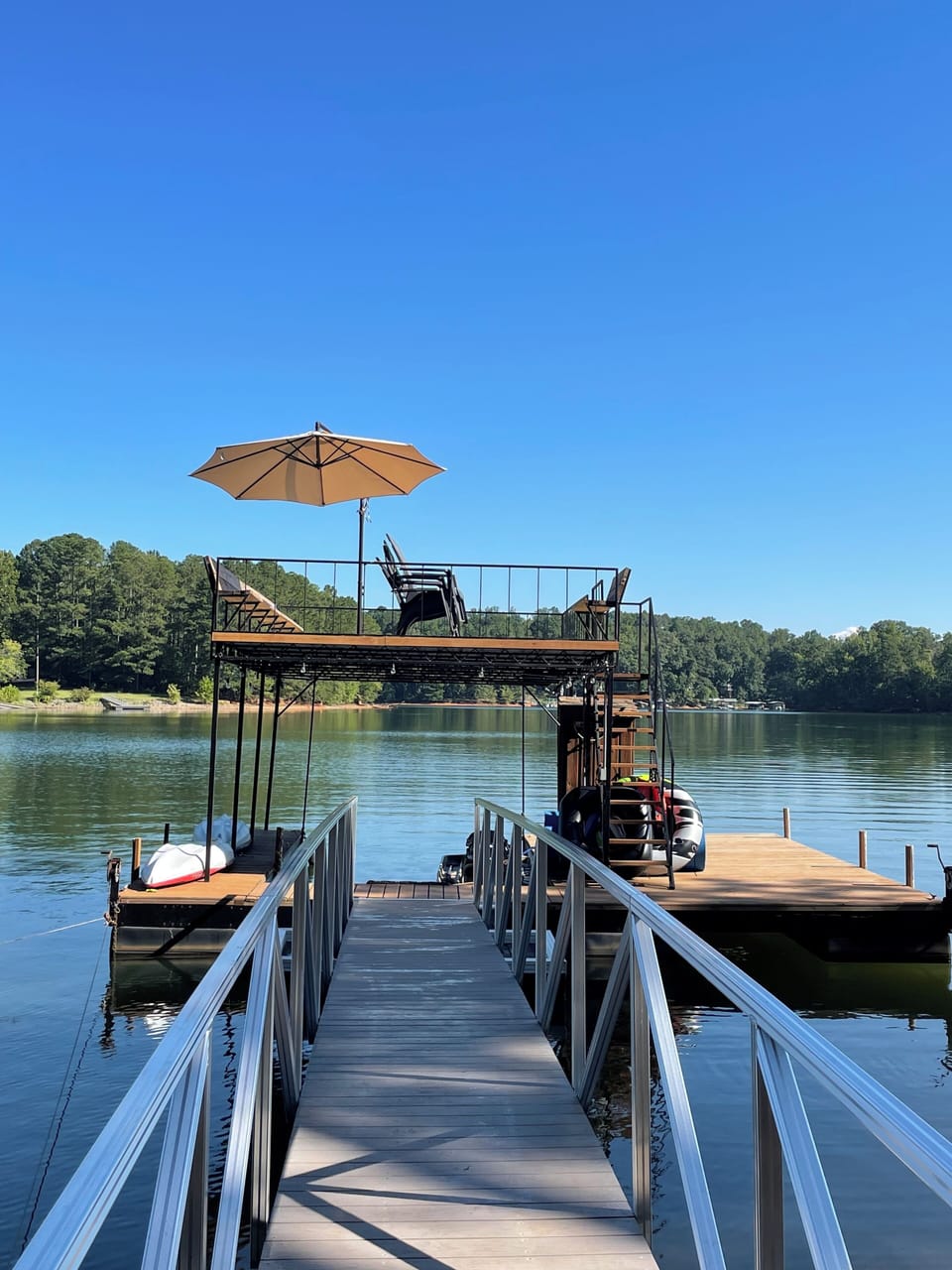 Private double decker dock 