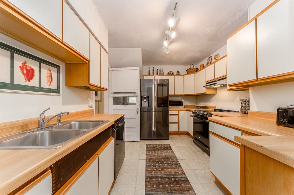 Large very well equipped kitchen. Our grandparents loved to cook