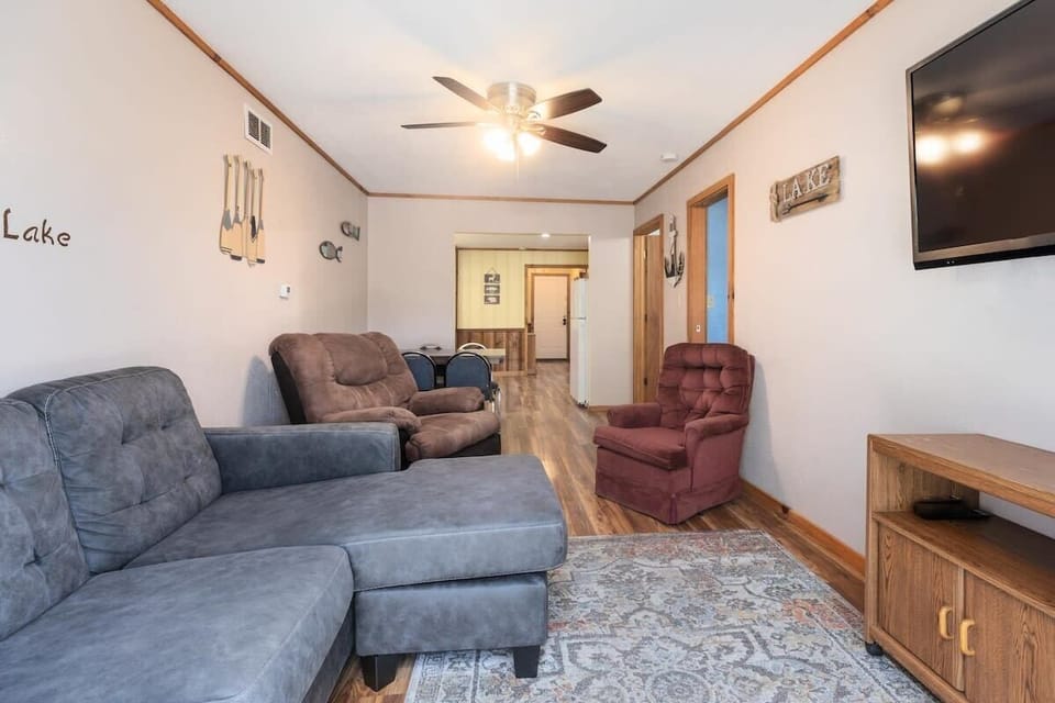 Sleeper sofa in common area