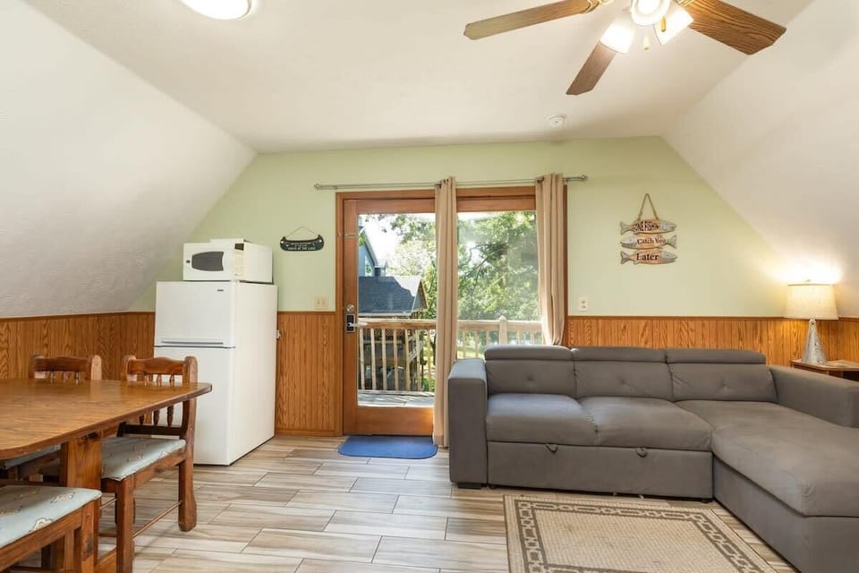 Sleeper sofa in common area