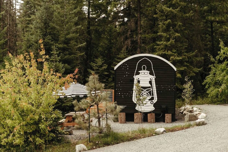 Welcome to The Cabins at Blacktail! Your tiny cabin in the Montana woods awaits you!