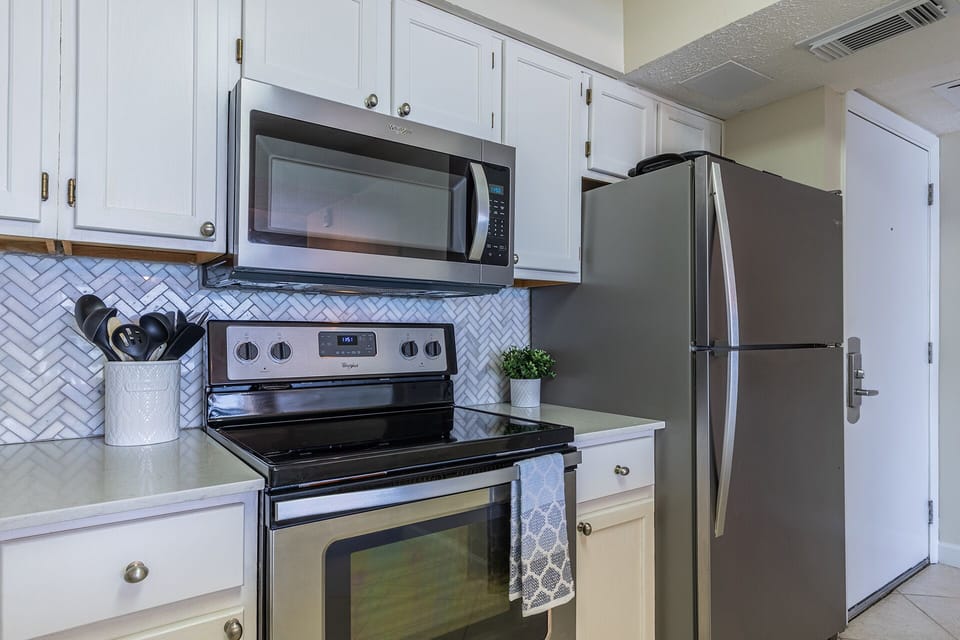 All the comforts of a home kitchen