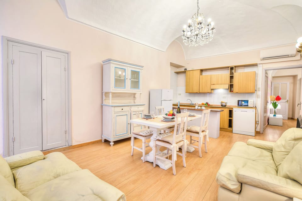 Kitchen and dining area