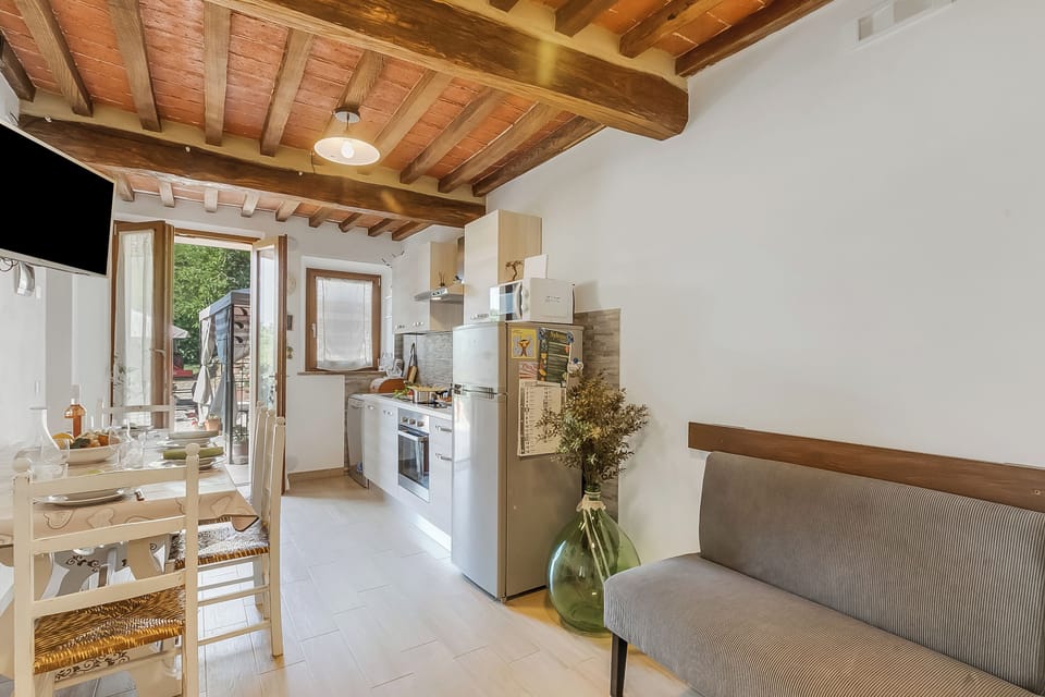 Kitchen and dining area