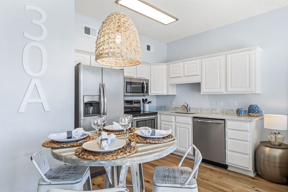 Fully equipped kitchen with everything you need for your stay