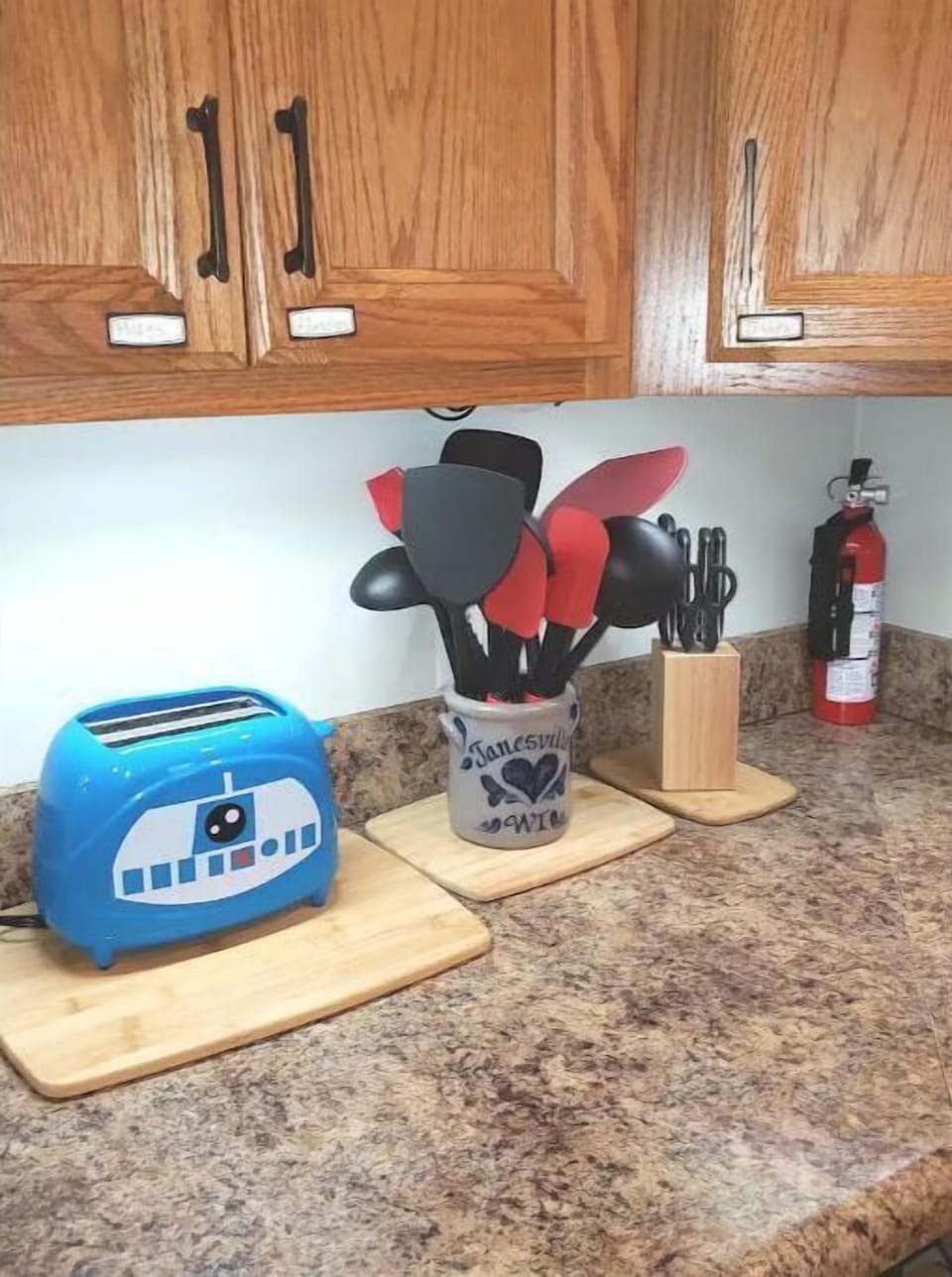 Well stocked kitchen