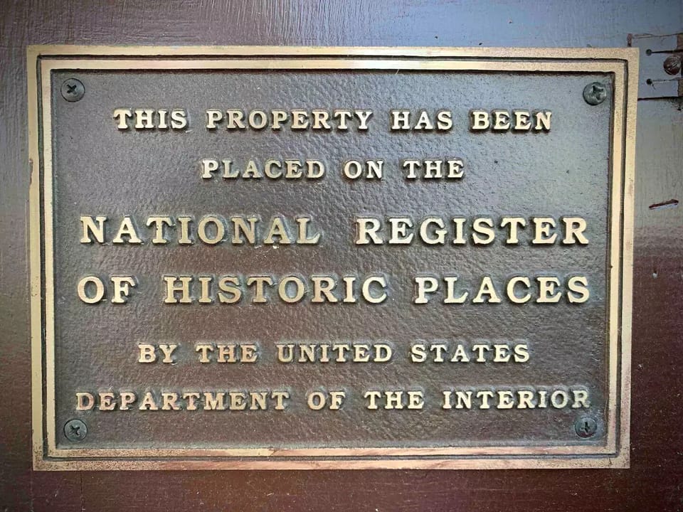 The Haus was built in 1898 and is on the National Historical Registry! 