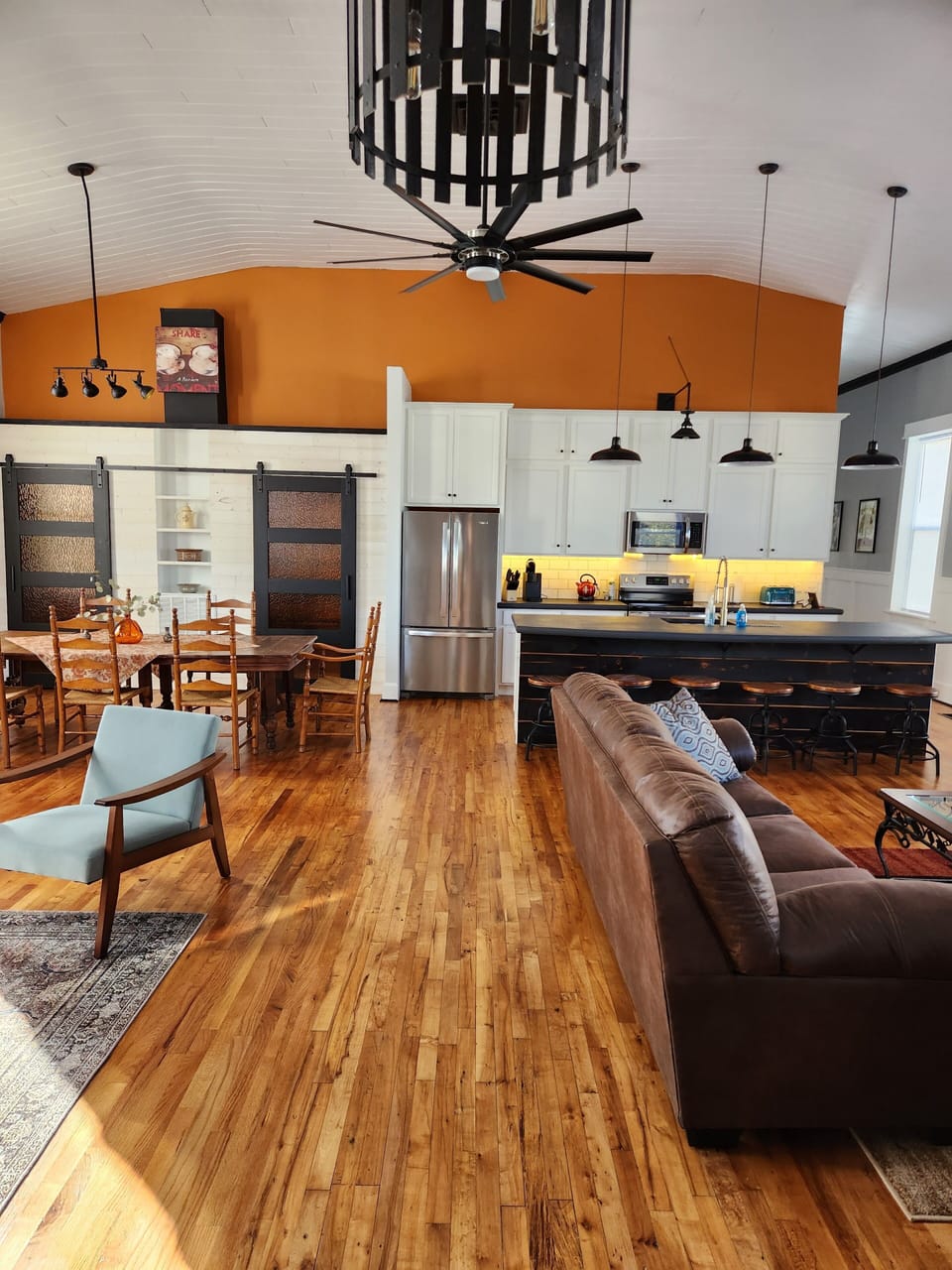 View from front Entry