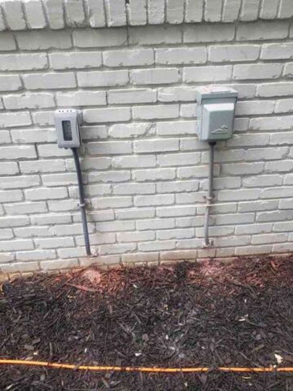 EV Charging next to parking area. Bring your 120V or 240V travel chargers.