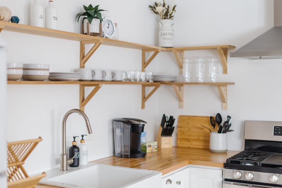 Fully Stocked Kitchen