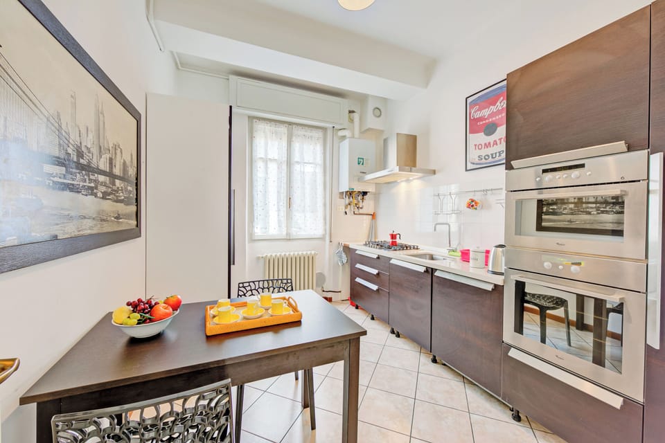 Kitchen and dining area