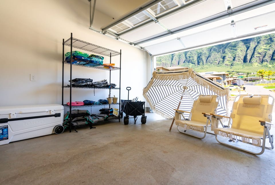 Gear and supplies are ready for your adventures!