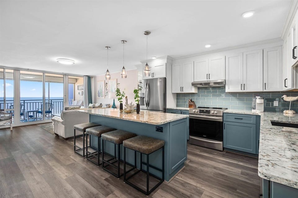 Recently renovated kitchen