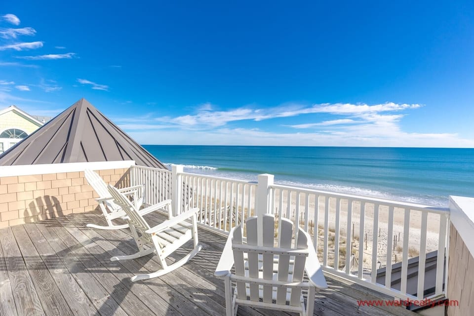 Top Floor Sun Deck off Rec Room