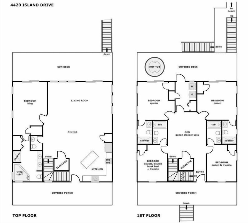 Camp Topsail Floor Plan