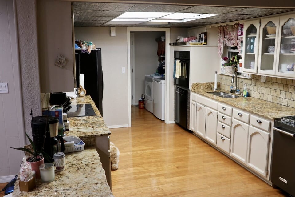 Kitchen fully stocked with everything!