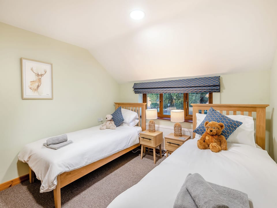 Twin bedroom | Barn House, Friskney, near Skegness