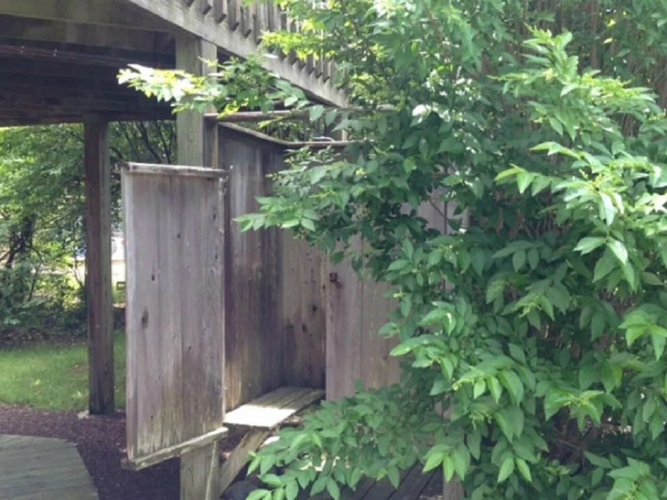Best outdoor private shower