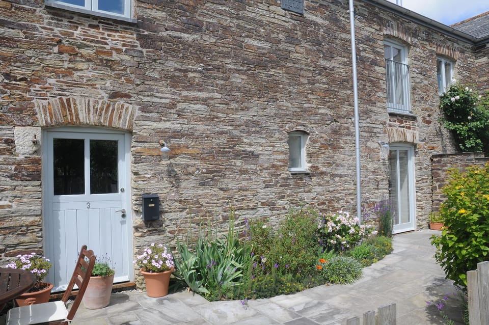 The front courtyard and patio is a real sun trap!